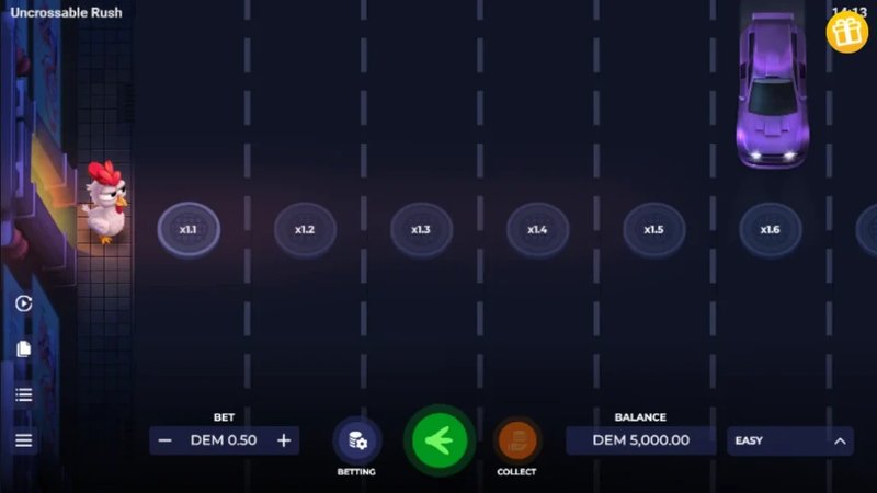 Descubre el Exclusivo Slot de la Uncrossable Rush en Chile.